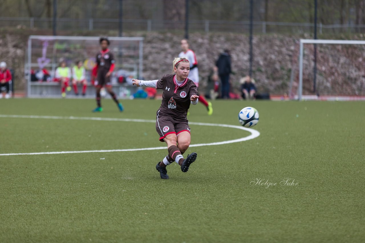 Bild 276 - B-Juniorinnen Walddoerfer - St.Pauli : Ergebnis: 4:1